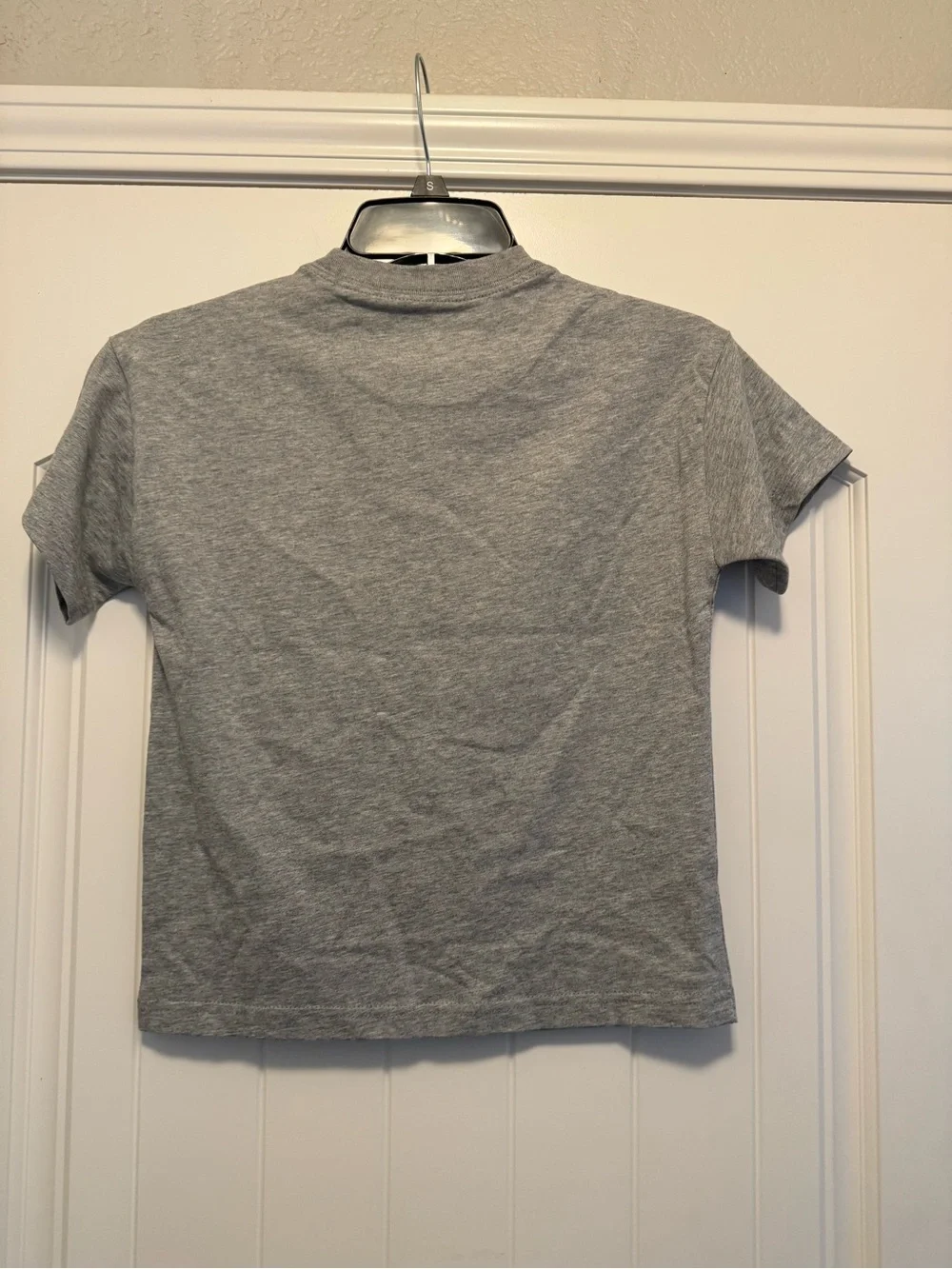 Nike Grey & Pink Girls' Hoops Graphic Tee